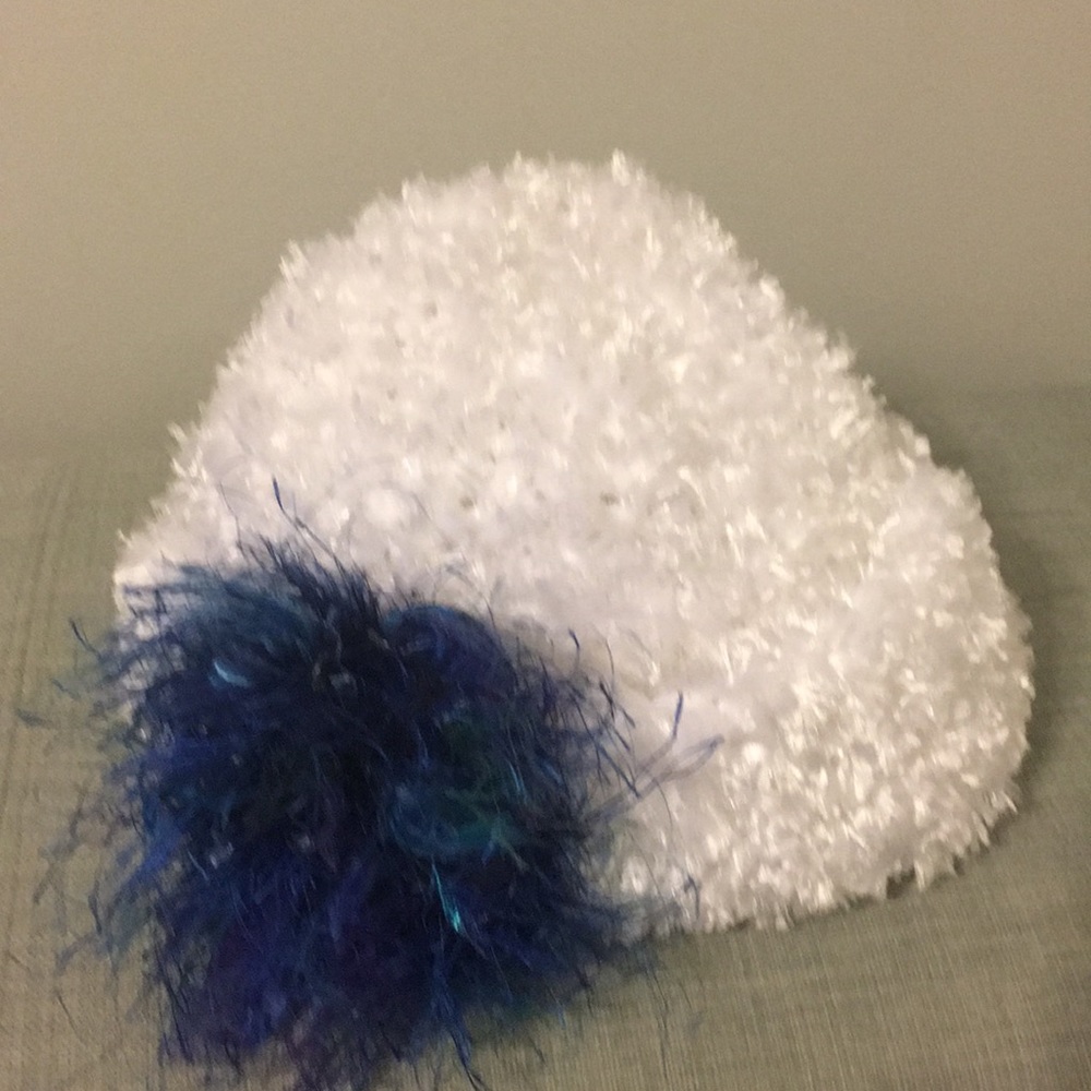 White winter hat
